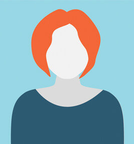Animated female image